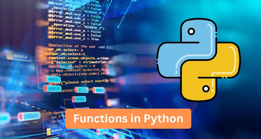 Functions in Python